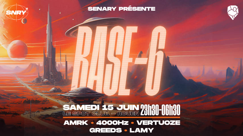 Senary présente : Base-6 avec 4000hz & AMRK cover