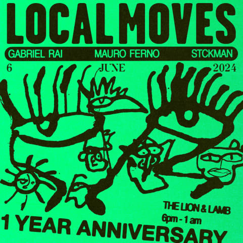 Local Moves #8 - 1 Year Anniversary - cover