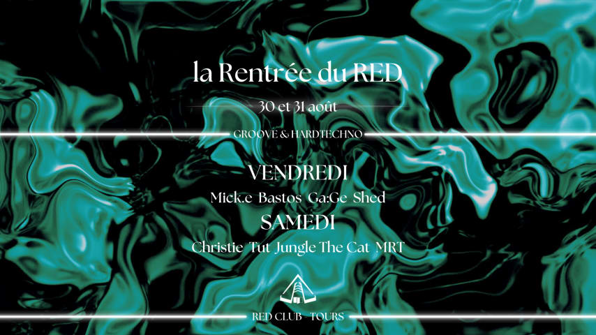 La Rentrée Du Red : 8 Djs, 2 Nuits, Groove & Hardtechno cover