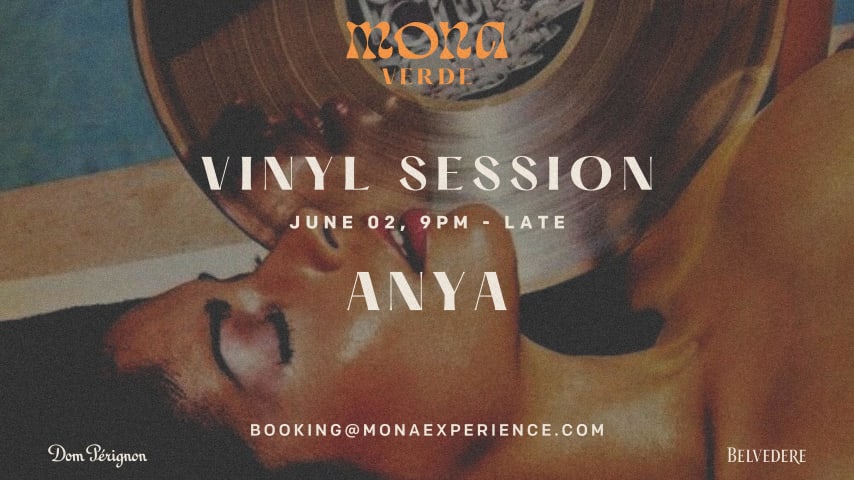 Mona Vinyl session presents Anya cover