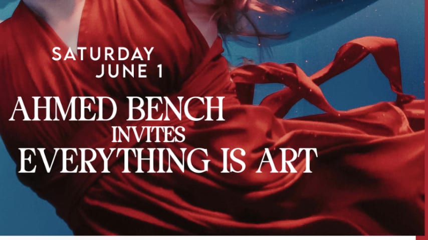ALMA CLUB INVITES AHMED BENCH & EVERYTHING IS ART cover