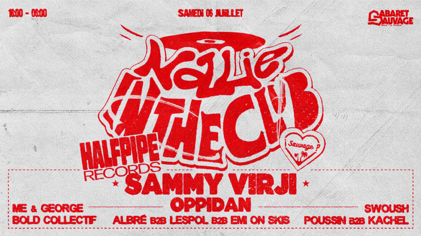 ¡Halfpipe Records X Sauvage: Nollie In The Club? cover