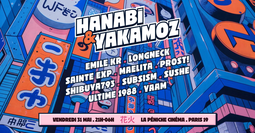 Hanabi & Yakamoz invitent Maelita et Subsism cover
