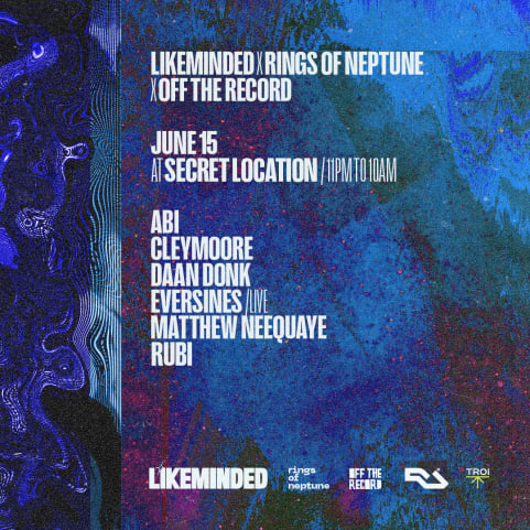 Likeminded x RON x OFF The Record cover