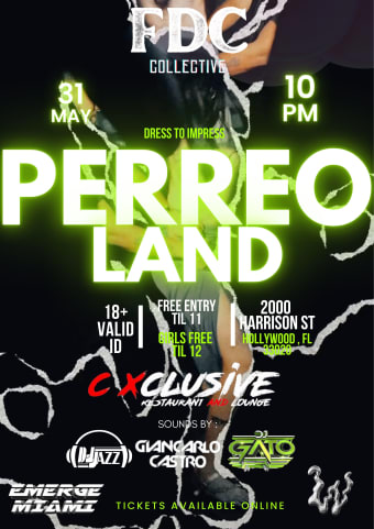 PERREO LAND cover