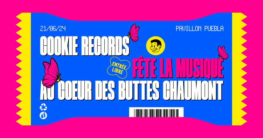 COOKIE RECORDS FÊTE LA MUSIQUE DANS LE PARC cover