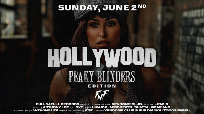 Hollywood édition Peaky Blinders: Afro/ Hip Hop/ Shatta cover