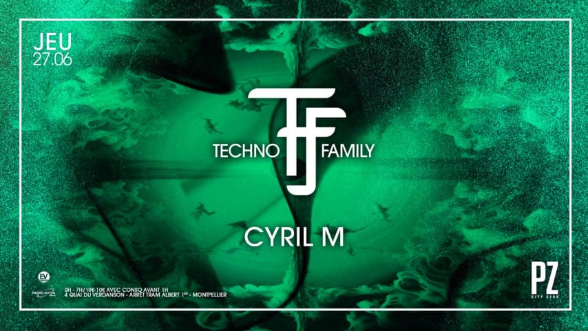 TECHNO FAMILY X CYRIL M ALL NIGHT LONG X PZ CITY CLUB 27/06 cover