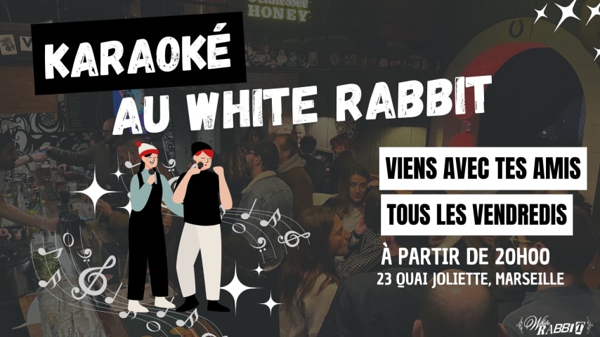 Exceptionnellement Jeudi 6 LE Karaoké du White Rabbit cover