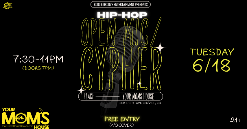 Hip-Hop Open Mic/Cypher cover
