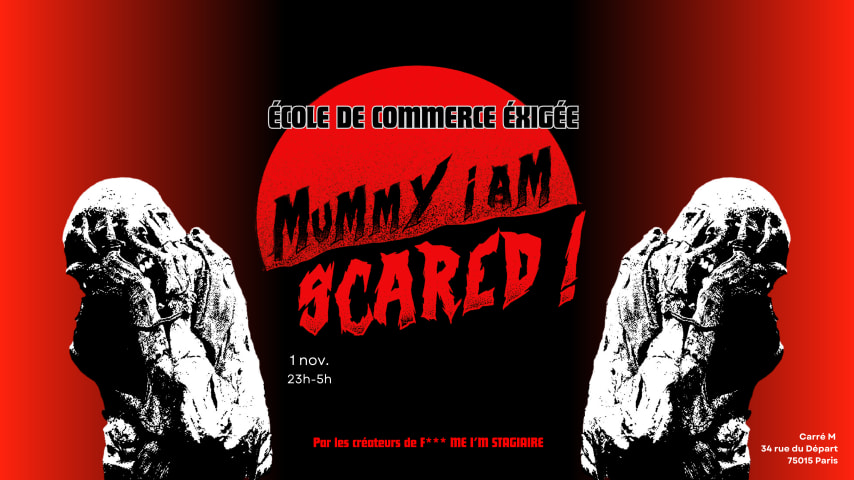 MUMMY I AM SCARED by école de commerce exigée cover