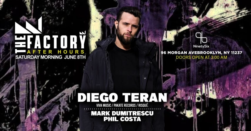 THE OFFICIAL BKLYN AFTER HOURS - DIEGO TERAN - MARK D - PHIL cover