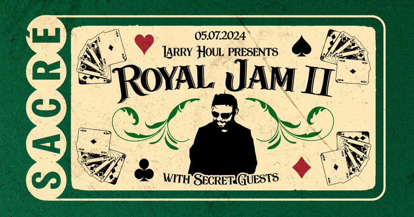 Sacré présente : Larry Houl / Royal Jam #2 cover