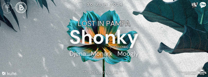 LOST IN PAMPA & L.O.T. invitent : SHONKY, Moogly ... cover