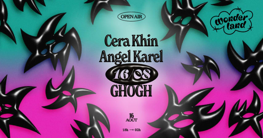 Wonderland invite : Cera Khin - Angel Karel - GHOGH cover