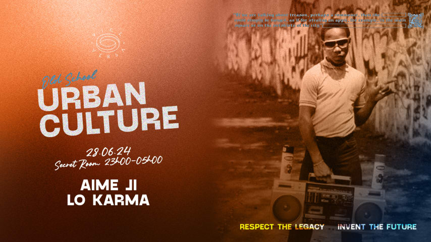 URBAN CULTURE : AIME JI & LO KARMA cover