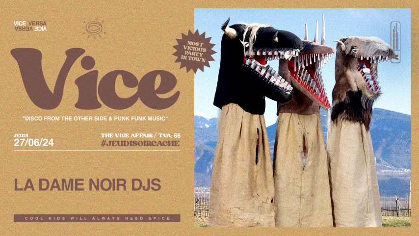VICE : LA DAME NOIR DJS 27.06 cover