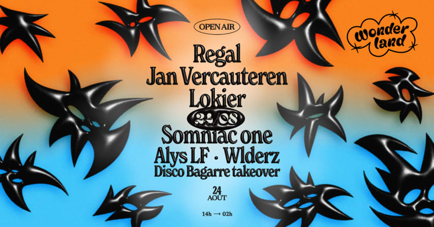 Wonderland invite : Regal - Jan Vercauteren - Lokier cover