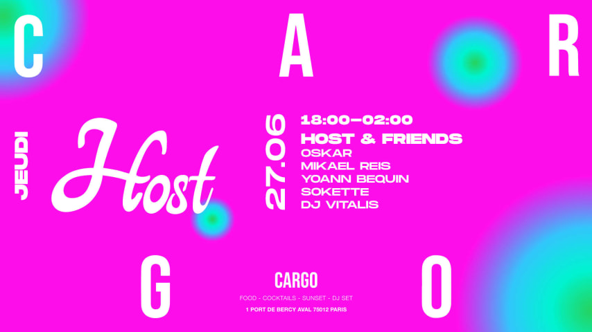 Cargo x Host & Friends cover