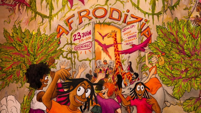 Afrodizia #7 cover