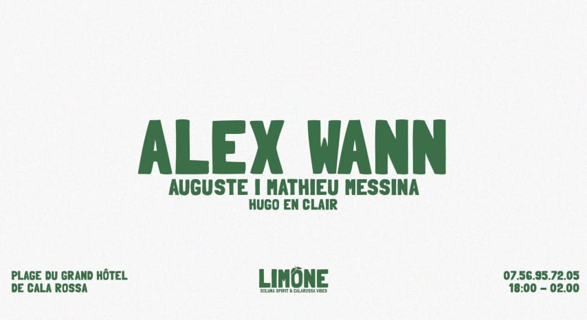 Limone : Alex Wann + Auguste + Mathieu Messina cover