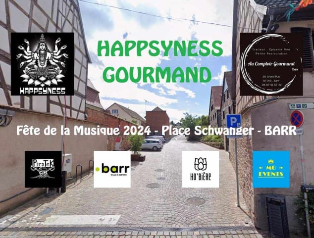 Happsyness Gourmand - Fête De La Musique 2024 cover