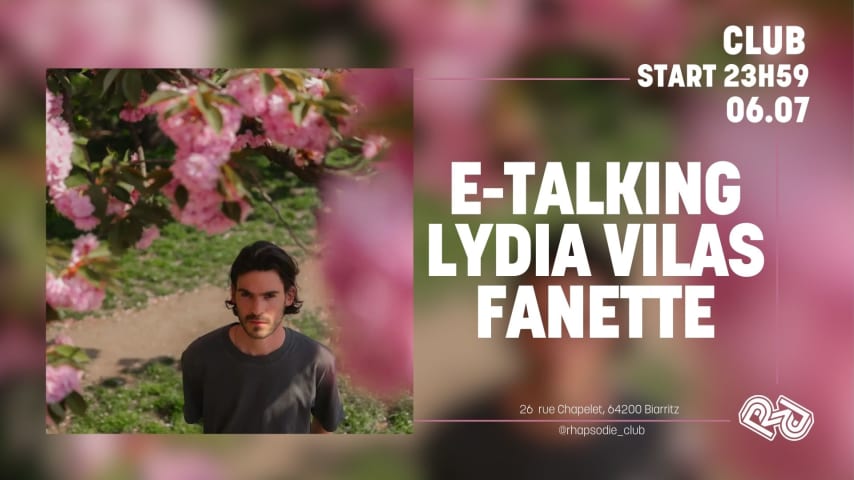 E-Talking • Lydia Vilas • Fanette cover