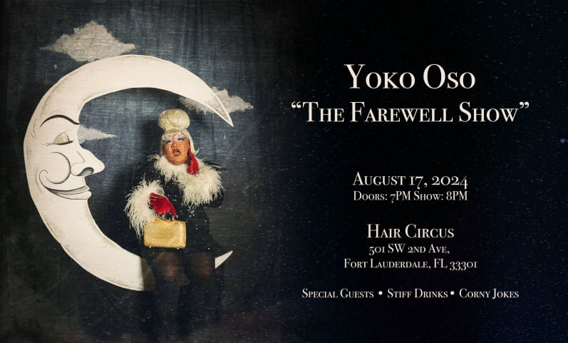 Yoko Oso "The Farewell Show" cover