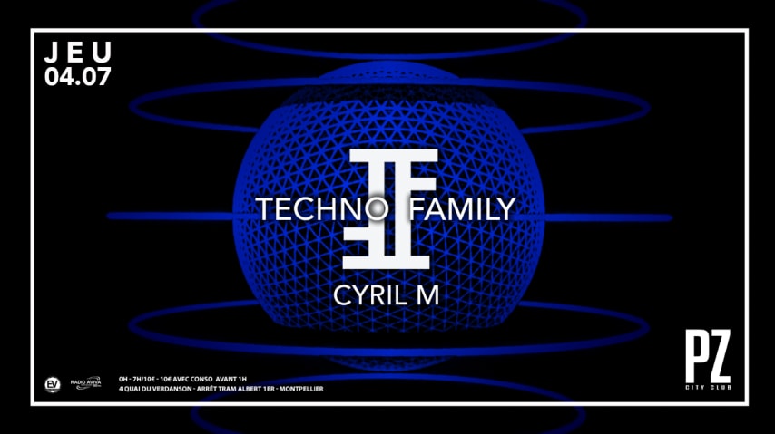 TECHNO FAMILY X CYRIL M ALL NIGHT LONG X PZ CITY CLUB 04/07 cover
