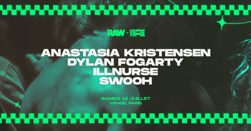 RAW : SWOOH, DYLAN FOGARTY, ANASTASIA KRISTENSEN & ILLNURSE cover