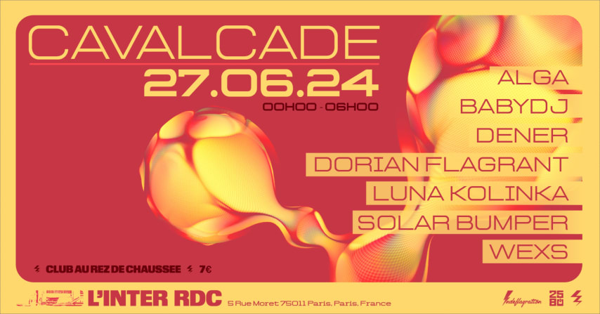 CAVALCADE•Dorian Flagrant•258 Crew•Luna Kolinka•Dener•BabyDj cover