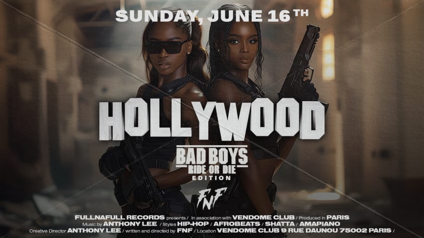 Hollywood in Paris BAD BOYS EDITION cover