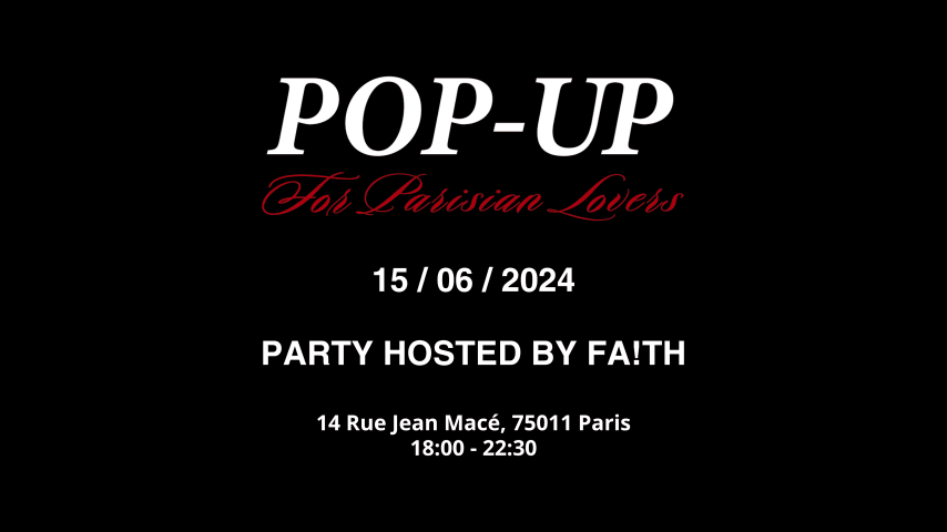 POP-UP VSNS x FA!TH PFW OPENING cover