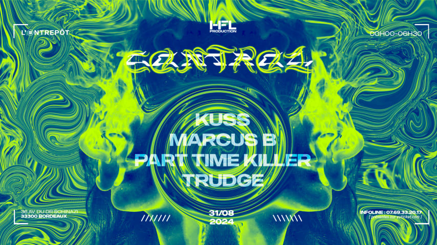 CONTROL w/ PART TIME KILLER / KUSS / TRUDGE / MARCUS B cover