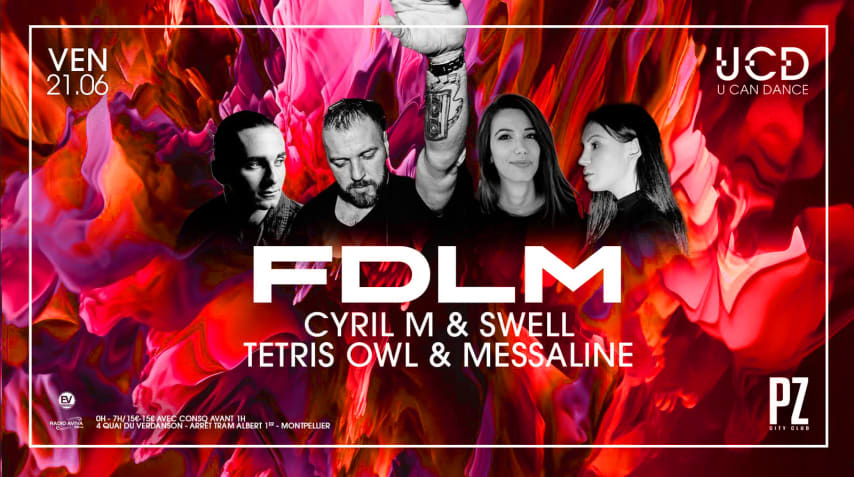 UCD X FDLM X CYRIL M & SWELL X TETRIS OWL & MESSALINE cover