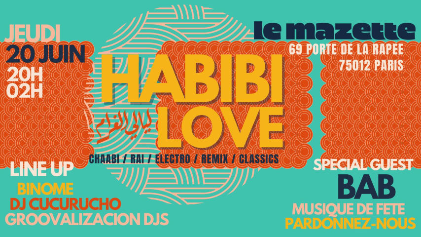 Habibi Love - Bab, Binome, Dj Cucurucho & more cover