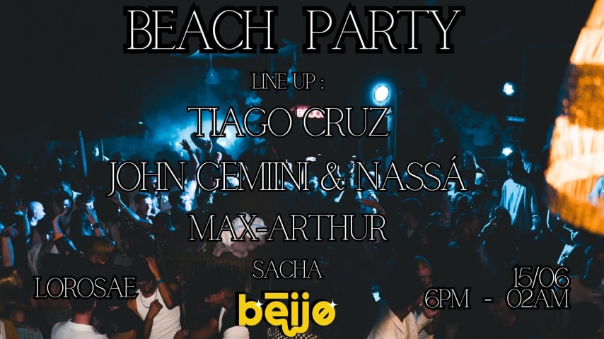 Beach Party 21/06 by Beijo cover