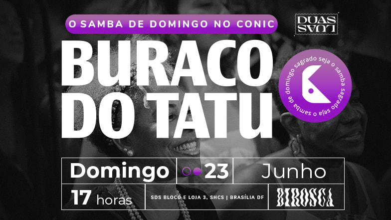 23/06: BURACO DO TATU SAMBA + FORRÓ cover