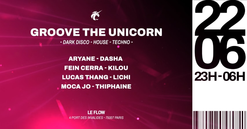 Groove The Unicorn #16 - Le Flow (Centrale Stage) cover