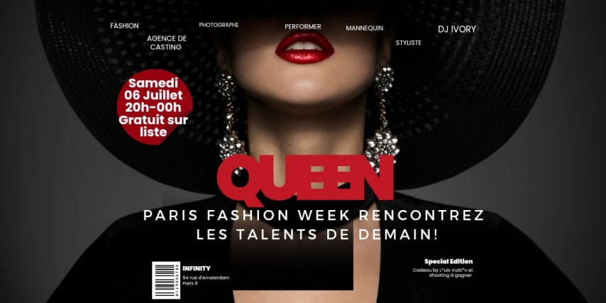 Queen Fashion Show Kdo by Louis Vuitton- Infinity Club Paris cover