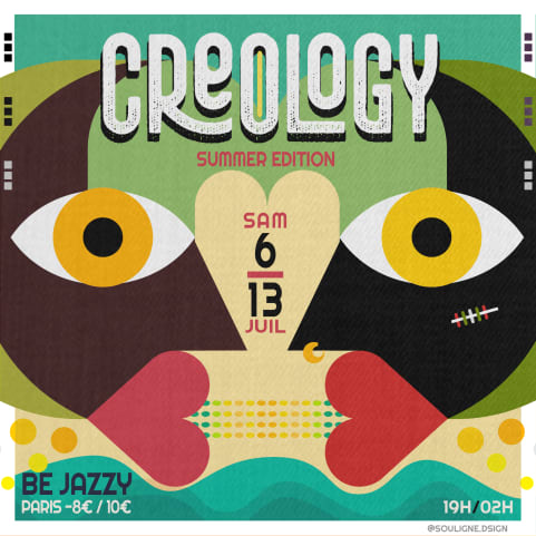 6JUIL CREOLOGY SUMMER EDITION #2 OIOJI RECORDS RELEASE PARTY cover