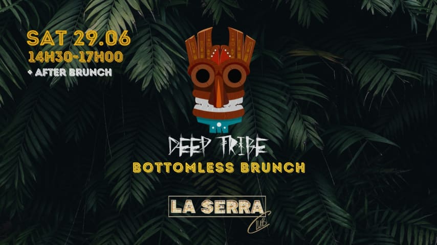 BOTTOMLESS BRUNCH "PIZZA PALOOZA" feat DEEP TRIBE cover