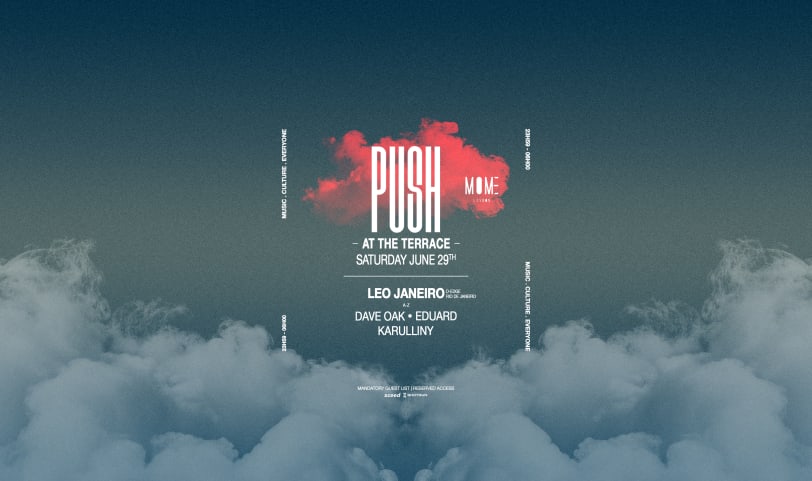 PUSH x MOME Club x At the Terrace! cover