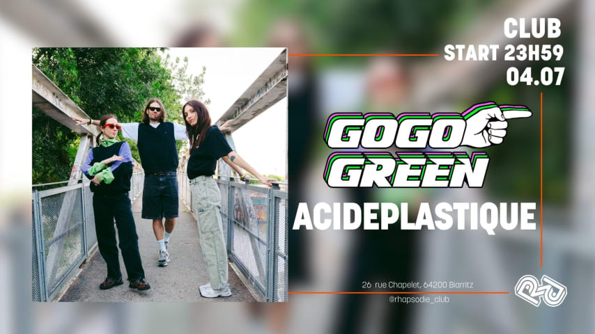 GOGO GREEN • Acideplastique cover