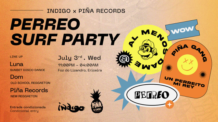 Perreo Surf Party At Indigo cover