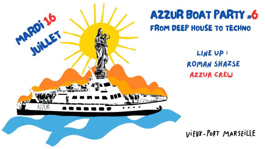 AZZUR BOAT PARTY #6 cover