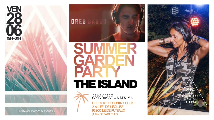 SUMMER GARDEN PARTY / THE ISLAND COUNTRY CLUB cover