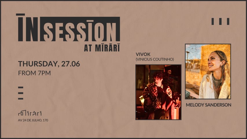 InSession at Mirari: Vivok & Melody Sanderson cover