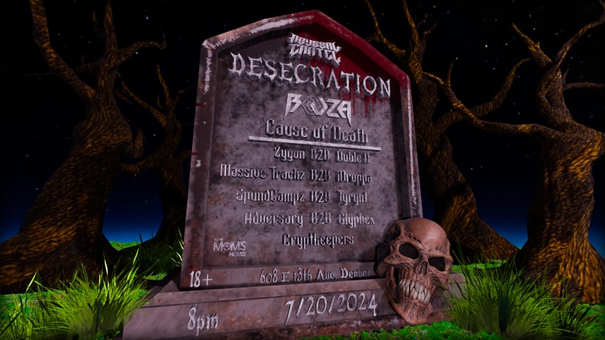 Desecration presented by Abyssal Cartel cover