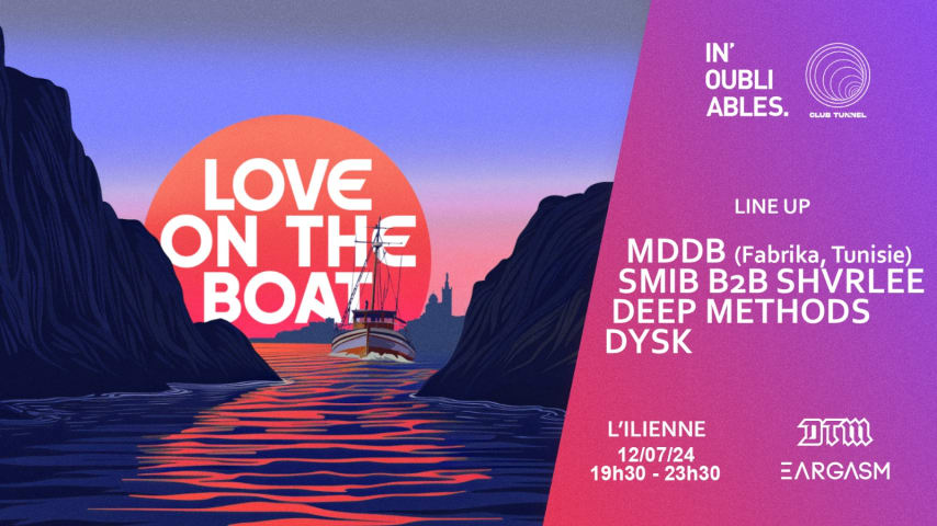 Love on the boat #3 w/ MDDB, SMIB, SHVRLEE and IN'OUBLIABLES cover